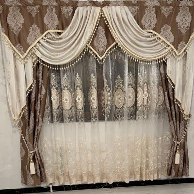 set draperii si perdea barocco